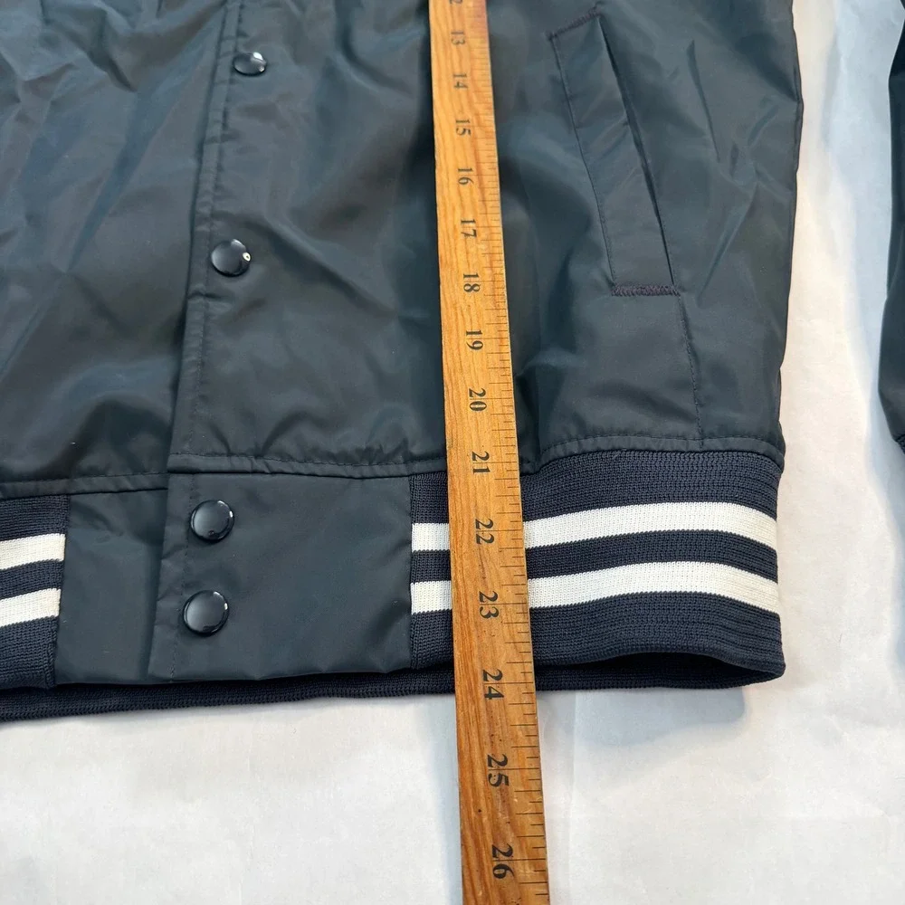 Chalk Line VTG Duke Blue Devils Mens S Satin Bomber Jacket Licensed‎ Deadstock